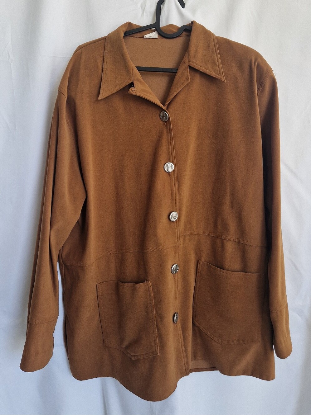 Modella Tan Brown Lightweight Shirt Jacket